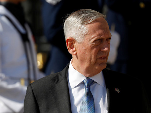 Mattis phủ nhận có bất đồng với Trump về Triều Tiên