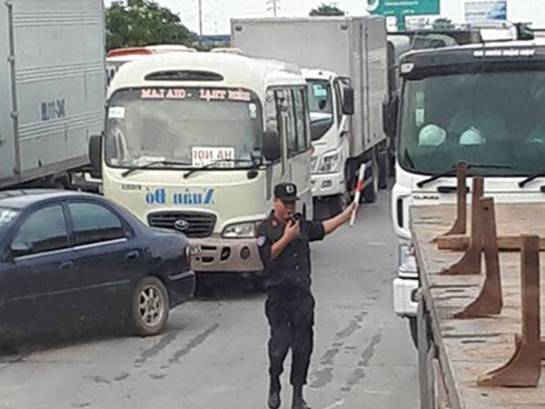 Công an điều tra vụ gây rối trật tự ở trạm BOT quốc lộ 5