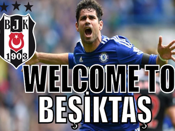 Diego Costa chuẩn bị gia nhập đội bóng vô địch Thổ Nhĩ Kỳ