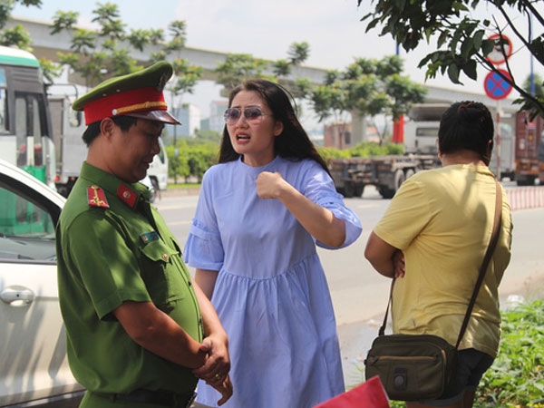 Thiếu tá CSGT: "Trong 1 tiếng làm việc với chúng tôi, cô Ngọc Lan rất đanh đá"