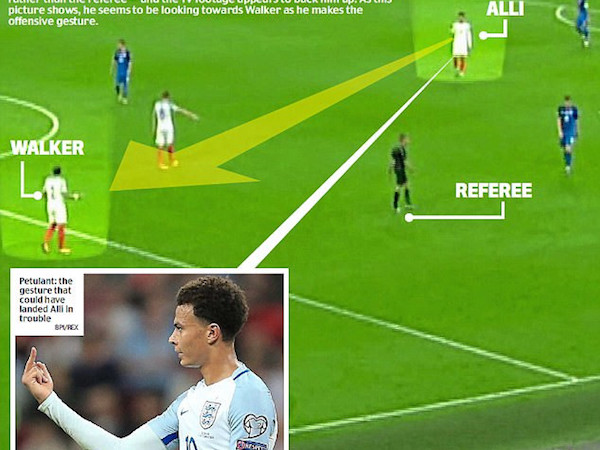 Tuyển Anh thở phào sau vụ "ngón tay thối" của Dele Alli