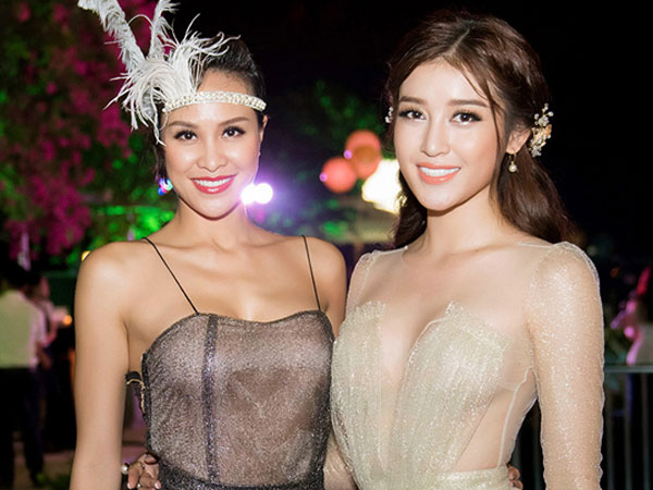 Huyền My hở chừng mực, Phương Mai táo bạo khoe da thịt