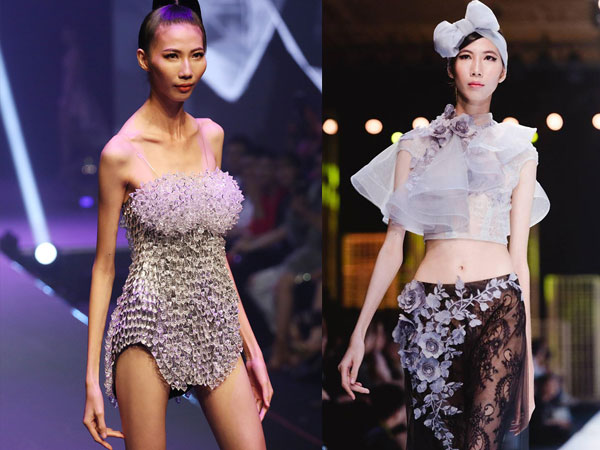 Những hình ảnh "da bọc xương" gây sốc không kém CK Next Top Model 2017 của top 3 Cao Ngân