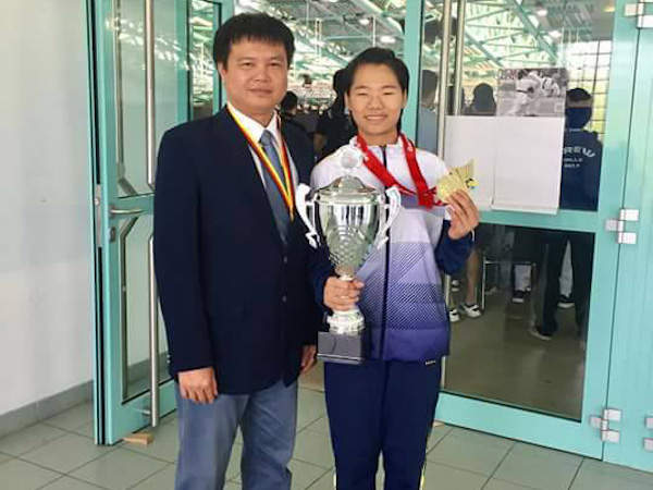 Thầy của Nguyễn Thị Ngoan tự hào về tấm HCV thế giới Karatedo