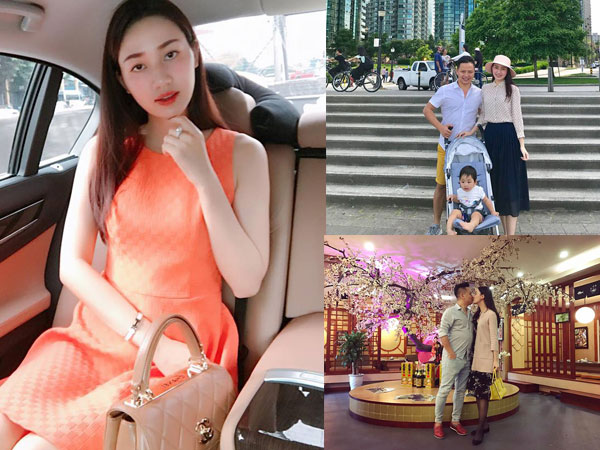 Á hậu Ngô Trà My khoe cuộc sống như "bà hoàng" nhờ lấy chồng đại gia