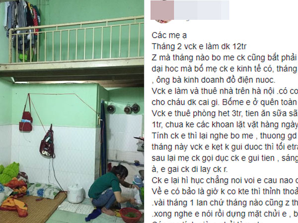 Nàng dâu kể chuyện chật vật ở riêng: Nhà ngoại chu cấp thức ăn, nhà nội bắt "ốp nộp" tiền nuôi em chồng