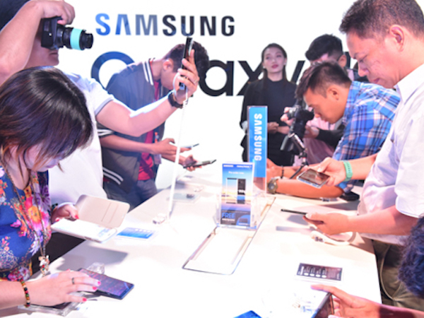 Loạt sự kiện ra mắt Galaxy Note8 trên thế giới