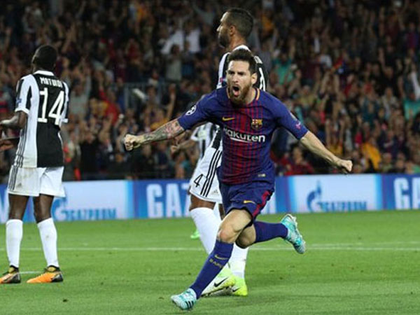 Messi lập cú đúp, Barca đè bẹp Juventus