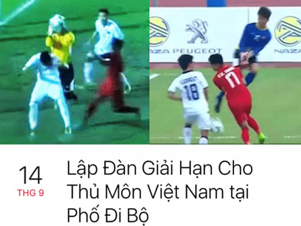 CĐV lập đàn cúng giải hạn cho… thủ môn Việt Nam