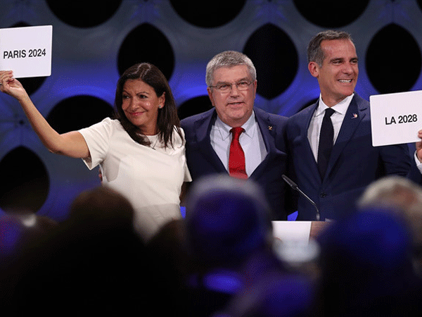 Pháp và Mỹ lần lượt đăng cai tổ chức Olympic 2024 và 2028