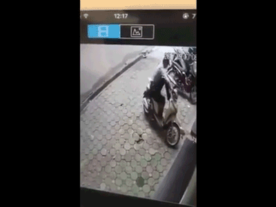 Video: SH có khóa chữ U vẫn bị "cuỗm" nhanh chóng