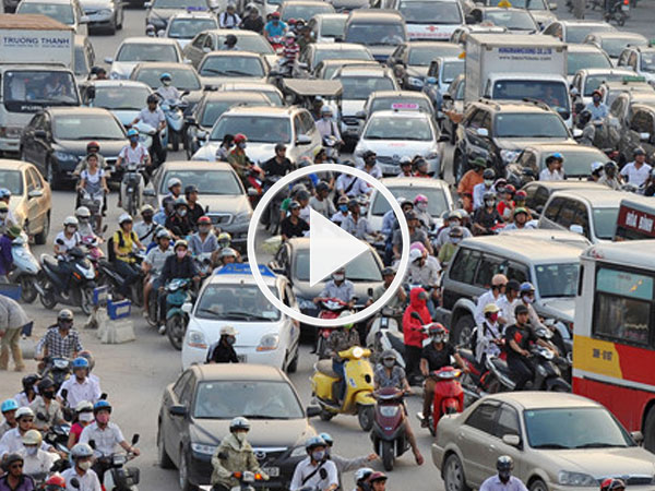 Video: Ý tưởng chống ùn tắc giao thông Hà Nội có xứng đáng nhận 100.000 USD?