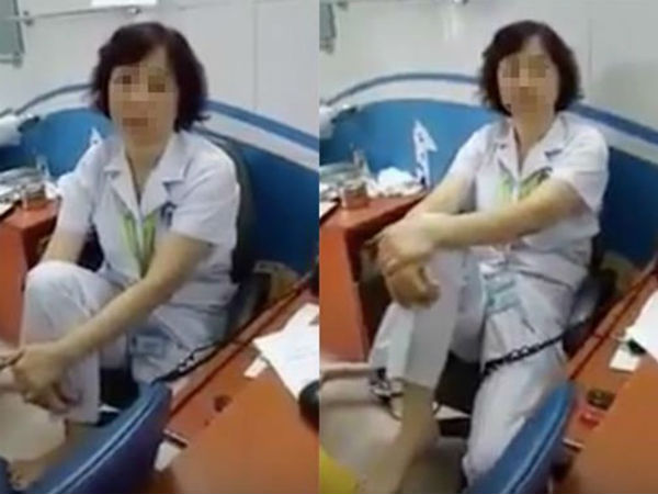 Vụ gác chân lên ghế: Đôi khi bác sĩ cũng phải mệt mỏi, mất hết phản xạ giữ hình ảnh cá nhân