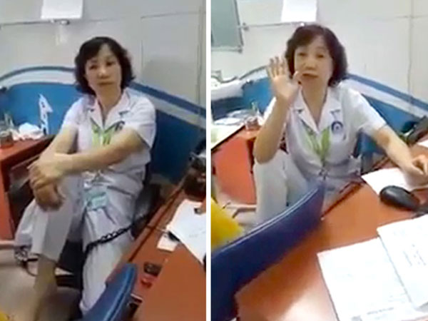 Bộ Y tế lên tiếng về "bác sĩ gác chân" trước người nhà bệnh nhân