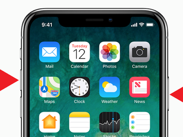 Cách chụp ảnh màn hình trên iPhone X khi không còn nút Home