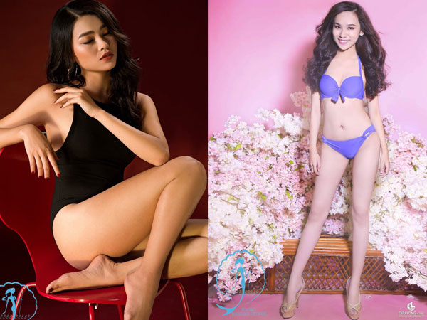 Nhan sắc top 10 thí sinh vòng online cuộc thi Hoa hậu Đại dương 2017