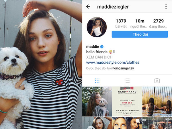 10 hot girl tuổi teen nổi tiếng trên Instagram vì tài sắc vẹn toàn
