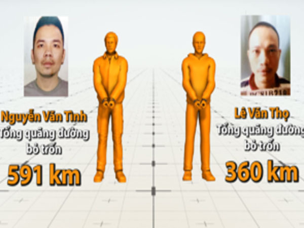 Video: Cung đường trốn chạy của hai tử tù bị biệt giam