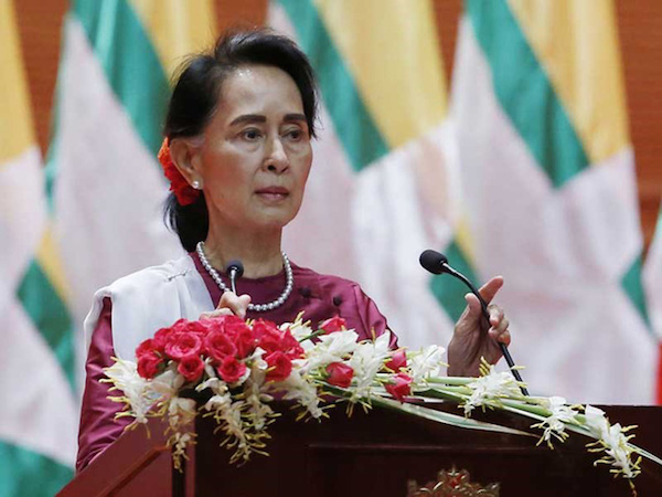 Bà Suu Kyi lên tiếng về khủng hoảng ở Myanmar
