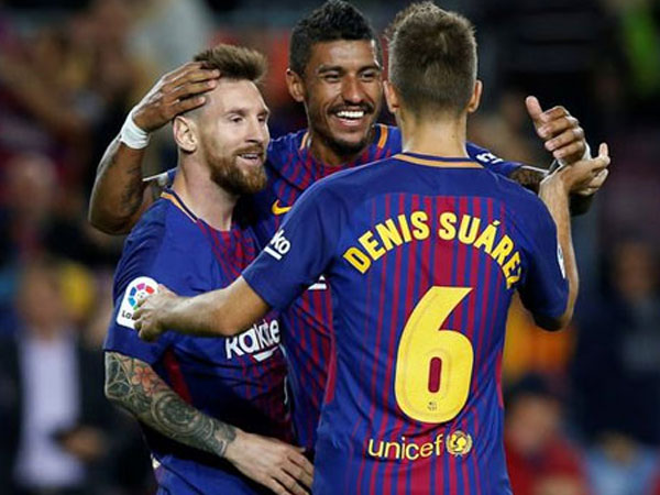 Messi ghi bốn bàn, Barca đại thắng ở vòng năm La Liga