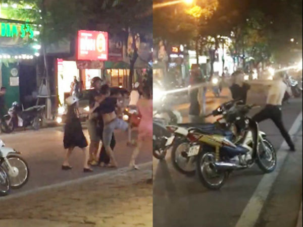 Clip: Nghĩ mình bị "nhìn đểu", nam thanh niên đánh người đàn ông chảy máu đầu giữa phố Hà Nội