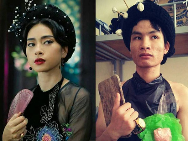 Cười nghiêng ngả chàng trai cosplay "phiên bản lỗi" sao Việt, sao Hàn