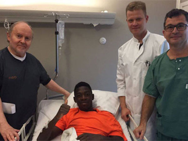 Dembele: "Tôi sẽ trở lại trong hai tháng"