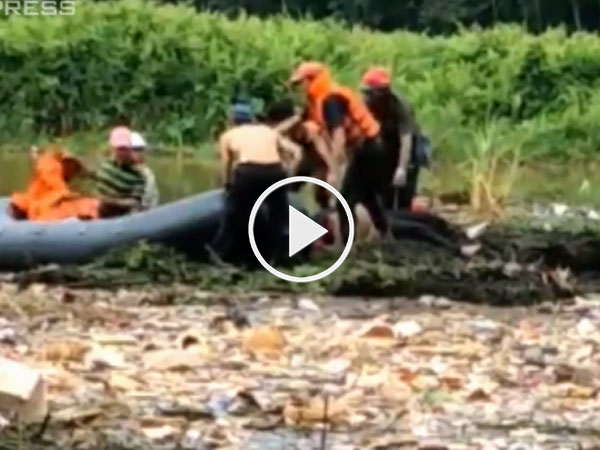 Video: Nữ sinh lớp 11 bị nước cuốn trôi cách miệng cống 500 m