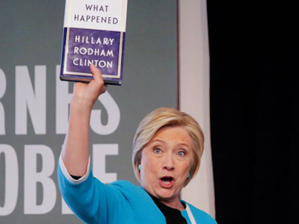 Sách kể về bầu cử của Clinton lập kỷ lục bán chạy