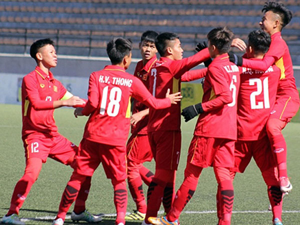 Việt Nam hạ Mông Cổ 9-0 ở vòng loại U16 châu Á