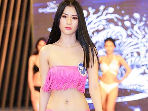 Thí sinh Hoa hậu Đại dương khoe hình thể với bikini