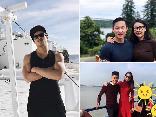 Vẻ đàn ông gây sốt của em trai các HH Jennifer Phạm, Hà Kiều Anh, Phạm Hương