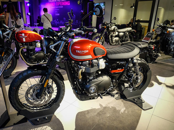 Triumph Street Scrambler giá 365 triệu đồng tại Việt Nam