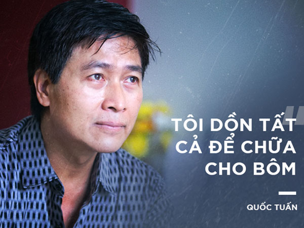 Rơi nước mắt với lý do nghệ sĩ Quốc Tuấn không sinh thêm con: "Tôi dồn tất cả để chữa cho Bôm"