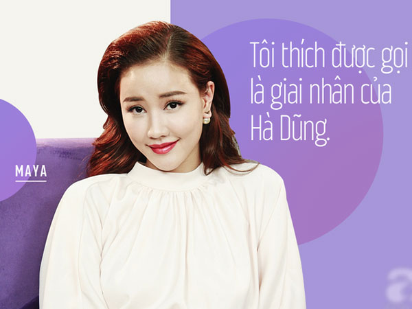 Maya: Trong lúc anh Hà Dũng gặp khó khăn kinh tế, tôi đã chủ động ra đi