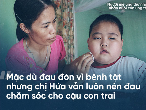 Mẹ ung thư nuôi con ung thư ở Bắc Ninh: Nhiều đêm đau không ngủ được lại ôm nhau khóc