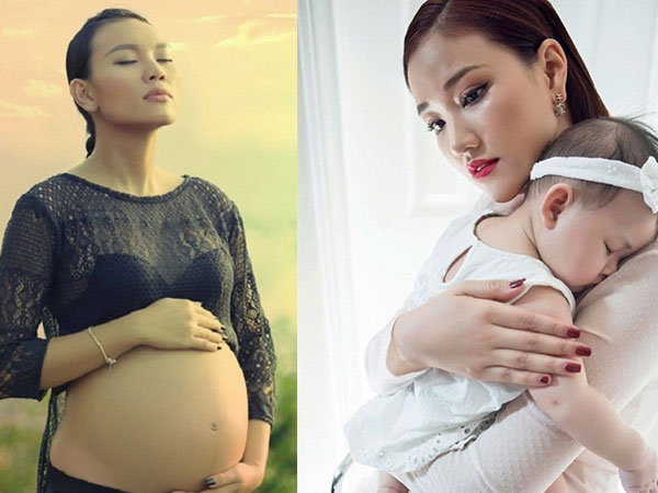 Những bà mẹ đơn thân đầy nghị lực trong showbiz Việt