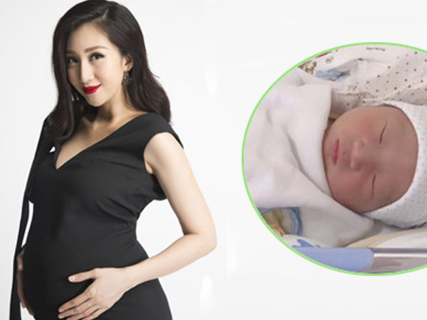 Lều Phương Anh khoe hình ảnh đầu tiên về con trai mới chào đời