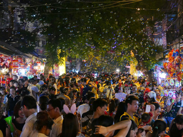 Miền Bắc có thể mưa trong đêm Trung thu