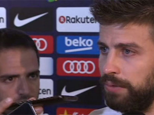 Pique suýt khóc khi tuyên bố sẵn sàng chia tay tuyển Tây Ban Nha