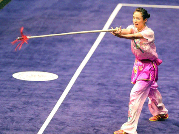 Võ sĩ wushu Dương Thúy Vi giành HCV thế giới