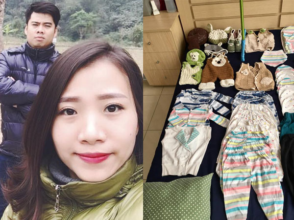 Mẹ bầu siêu khéo tay tự may toàn bộ quần áo, đóng tủ đồ cho con sắp chào đời