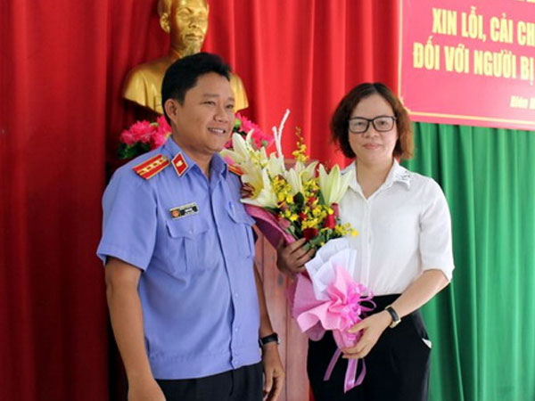 Nữ kế toán được Viện kiểm sát xin lỗi sau 7 năm bị bắt oan