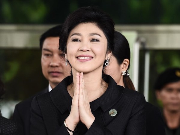Thái Lan xác nhận bà Yingluck đang ở Anh