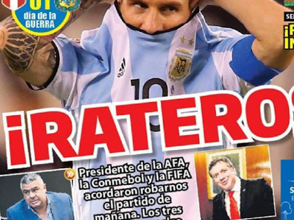 Báo Peru tố FIFA "giật dây" đưa Messi tới World Cup 2018