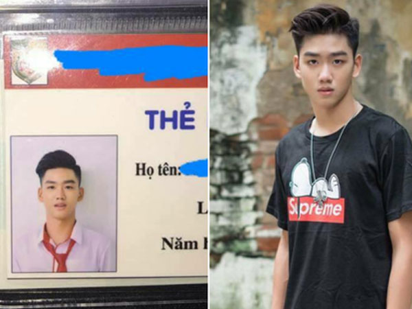 "Hot boy ảnh thẻ" mới của dân mạng: Lớp 10, cao 1m82 và cực điển trai!