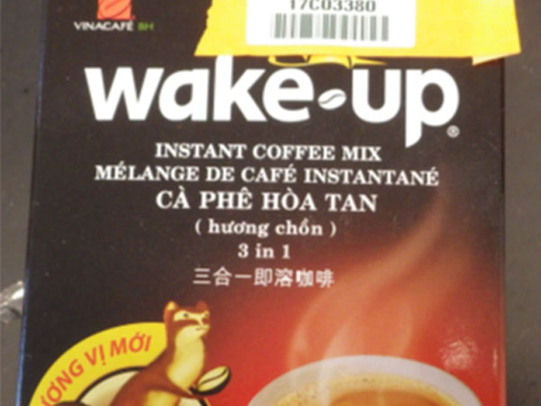 Vì sao Mỹ thu hồi 100 thùng cà phê Wake up của Vinacafé?