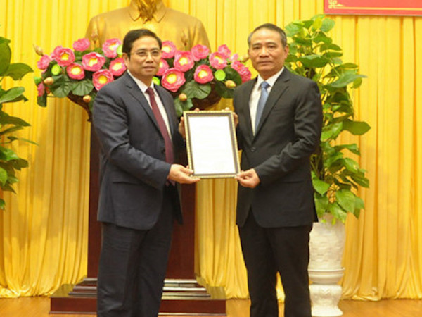 Ảnh: Tân Bí thư Đà Nẵng Trương Quang Nghĩa ngày đầu nhận nhiệm vụ
