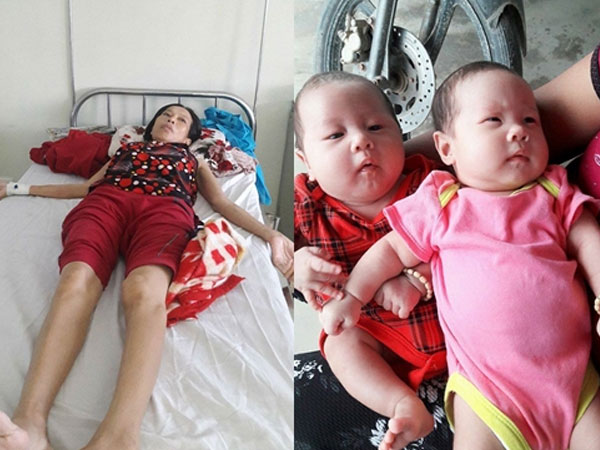Người mẹ cố gắng thụ tinh nhân tạo mang thai đôi thì bị ung thư: "Xin cho tôi sống thêm chút nữa với con"