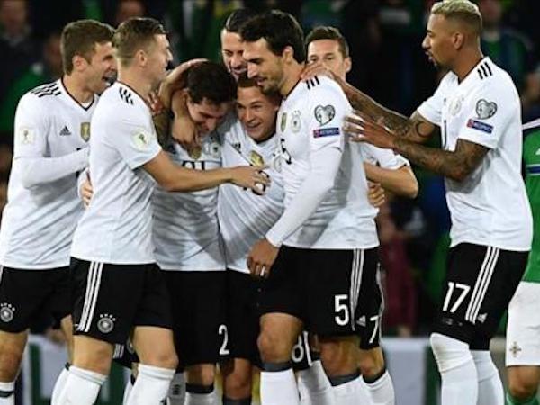 Đức lập kỷ lục siêu khủng ở vòng loại World Cup